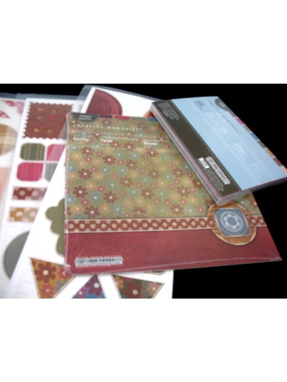 Creative Memories 2008 12X12 Earthy Power Palette System Pack